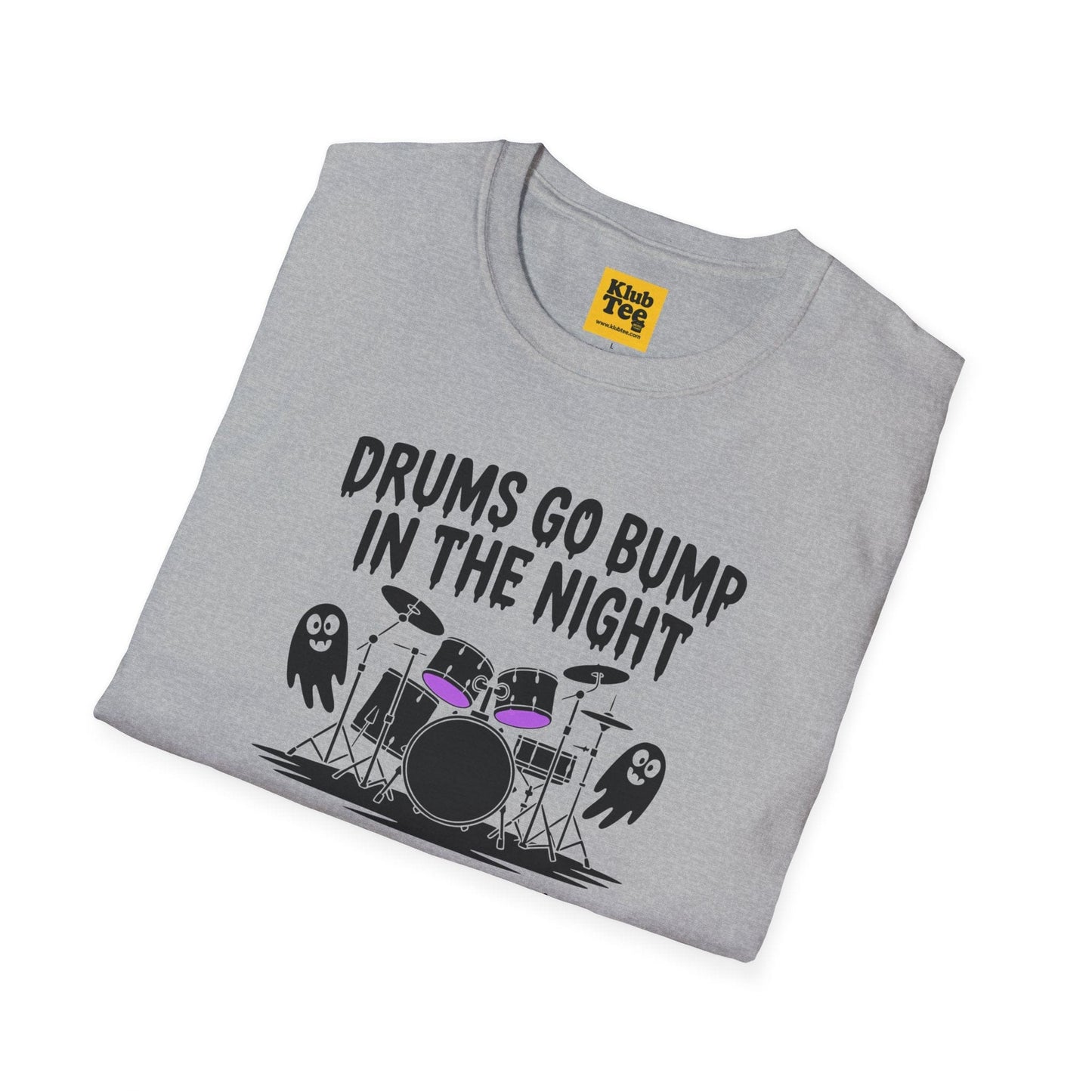 Spooky Drummer T-Shirt - Halloween Music Tee