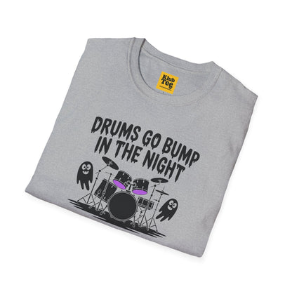 Spooky Drummer T-Shirt - Halloween Music Tee