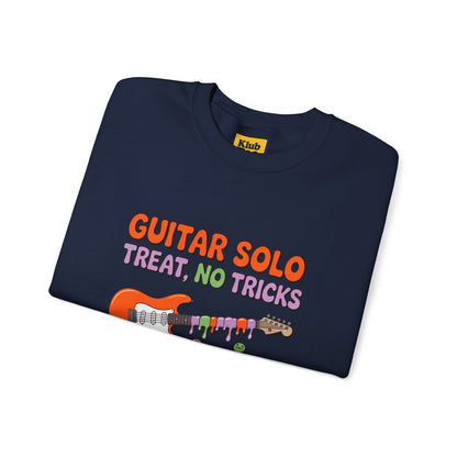 Guitar Solo Treat Halloween T-Shirt - No Tricks