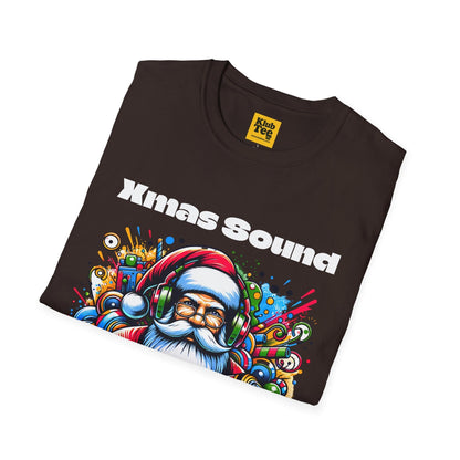 Santa DJ T-Shirt - Christmas Music Party Tee
