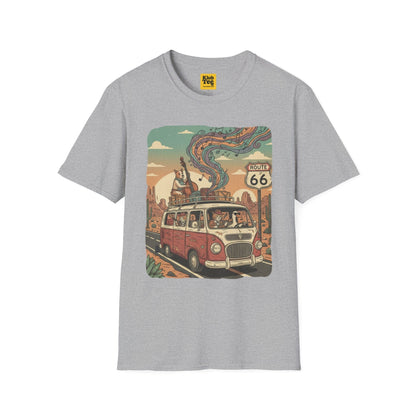 Vintage Road Trip T-Shirt - Adventure Travel Tee
