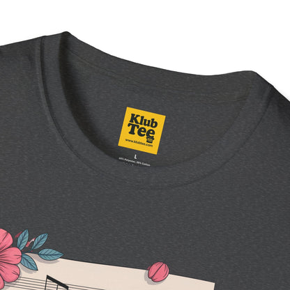 Romantic Music Notes T-Shirt - Love Song