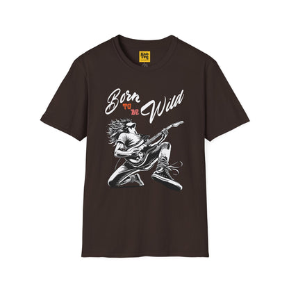 Born to Be Wild Rock T-Shirt - Music Lover Gift