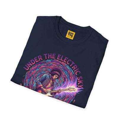 Under the Electric Sky T-Shirt | Retro Jimmy Rock Tee