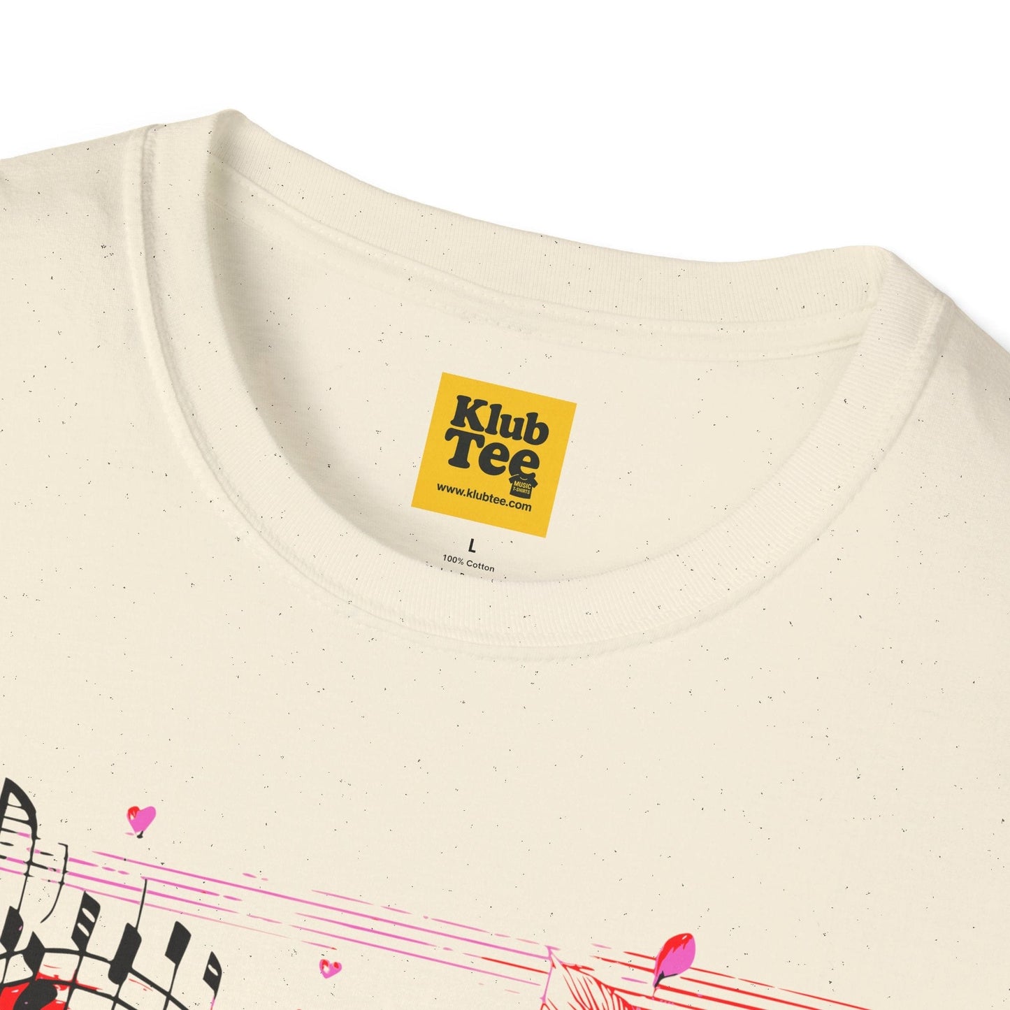 Floral Music Notes T-Shirt - Perfect Gift