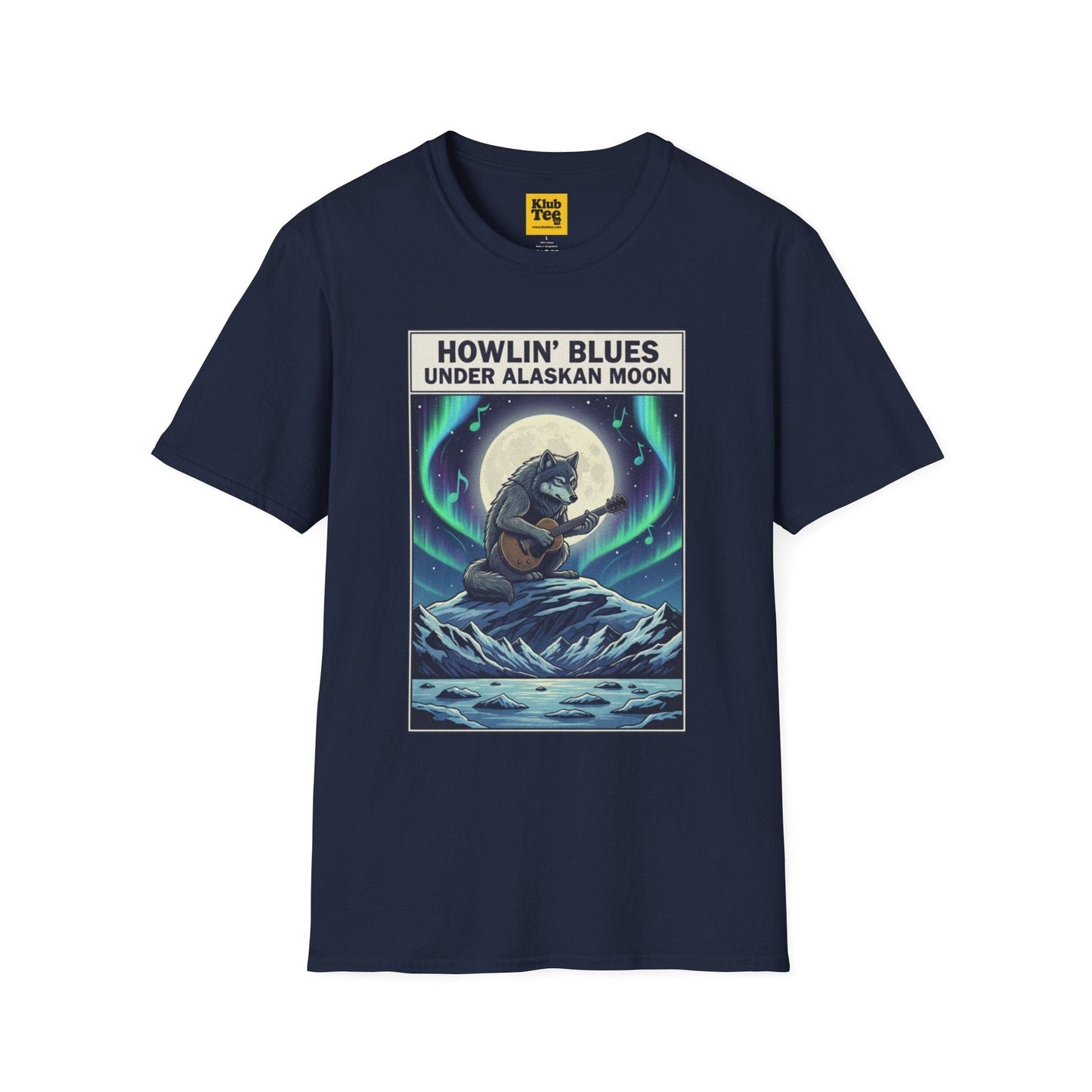 Alaskan Moon Howlin' Blues T-Shirt - Wildlife Music