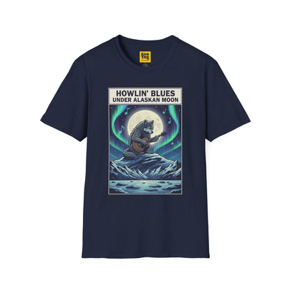 Alaskan Moon Howlin' Blues T-Shirt - Wildlife Music