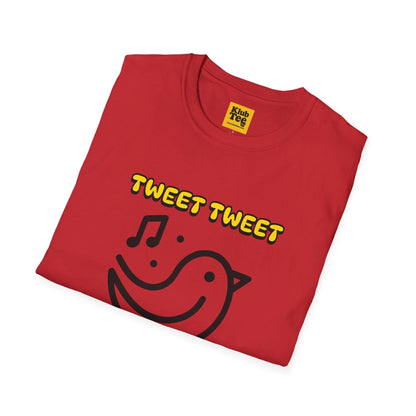 Tweet Tweet Music Sound T-Shirt - Bird Music Tee