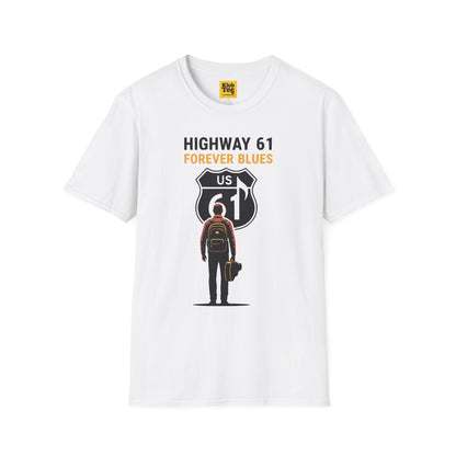 Highway 61 Forever Blues T-Shirt - Vintage Music Tee