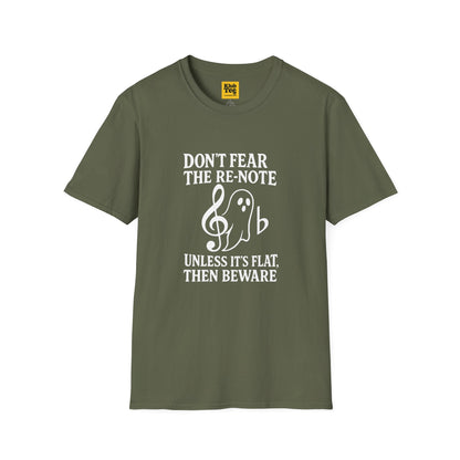 Ghostly Music Humour T-Shirt - Halloween Musician Gift