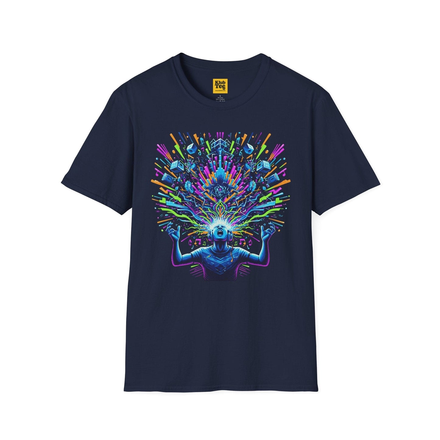 Vibrant Mind Explosion T-Shirt - Artistic