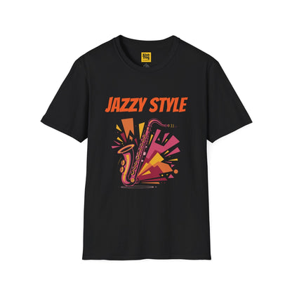Jazzy Style T-Shirt - Cool Jazz Design