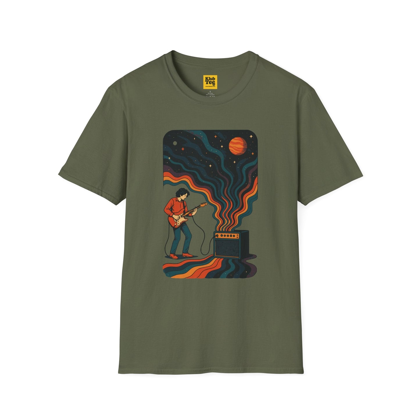 Cosmic Music Vibes T-Shirt - Space Sound