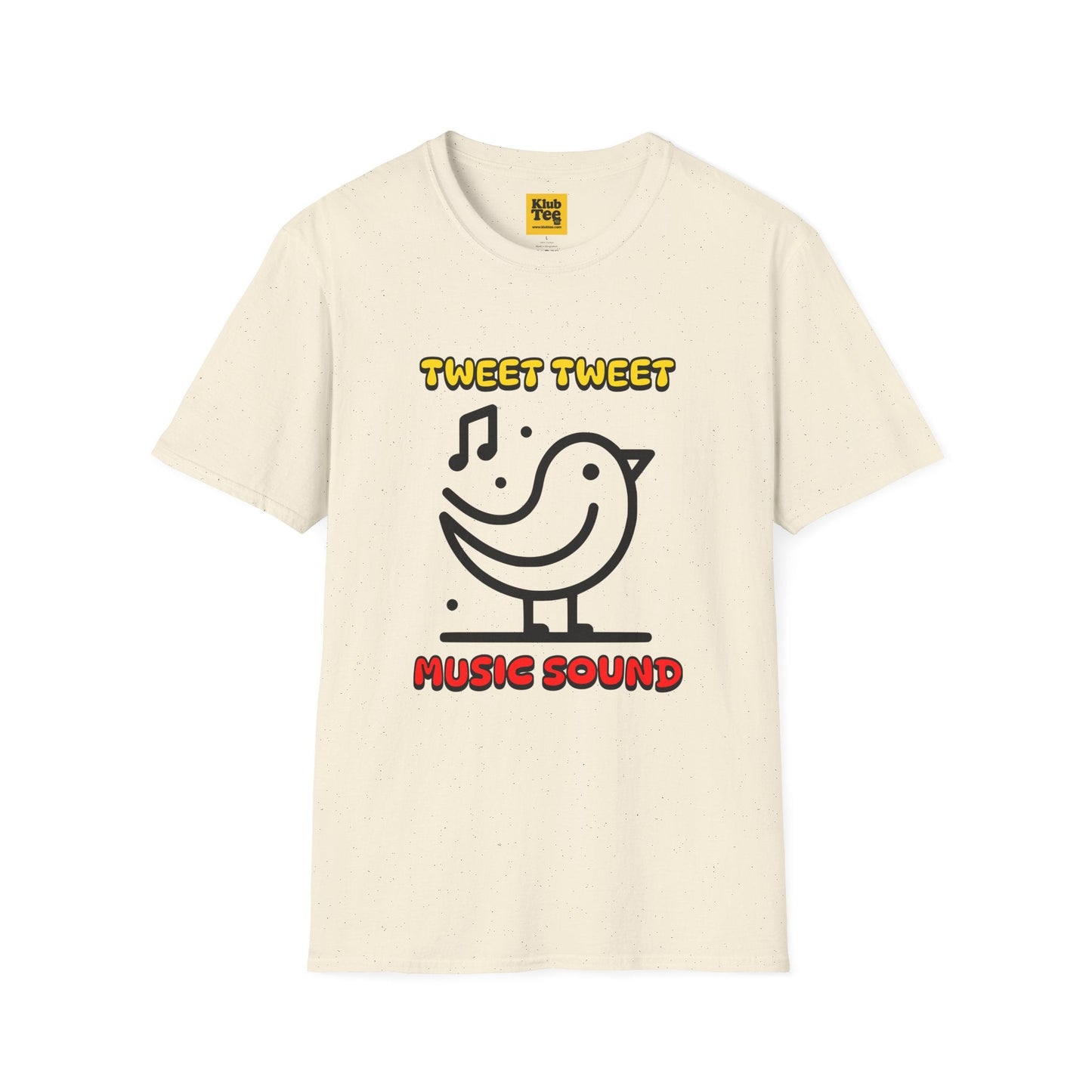 Tweet Tweet Music Sound T-Shirt - Bird Music Tee