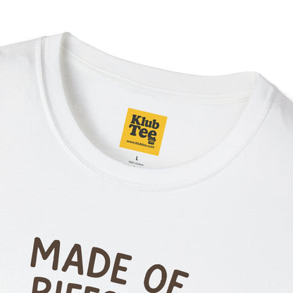 Made of Riffs & Coffee T-Shirt - Musician Life