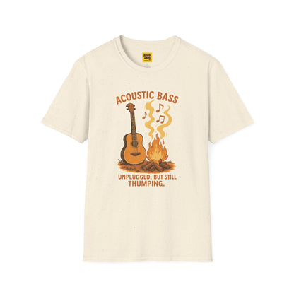 Acoustic Bass T-Shirt - Unplugged Sound