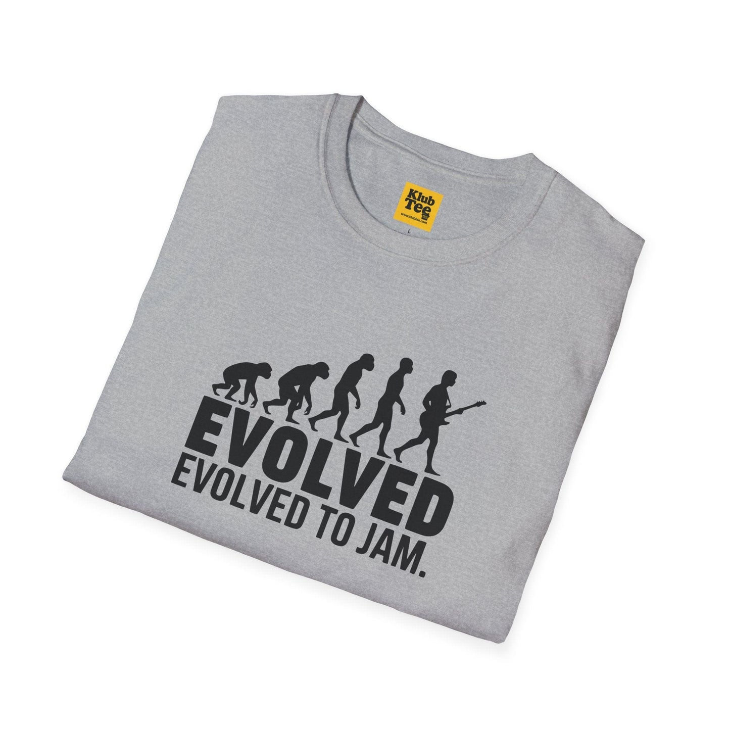 Evolved to Jam T-Shirt - Music Evolution