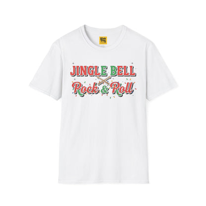 Jingle Bell Rock & Roll T-Shirt - Christmas Music