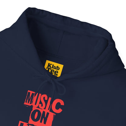 Music On Loud Hoodie - Volume Statement