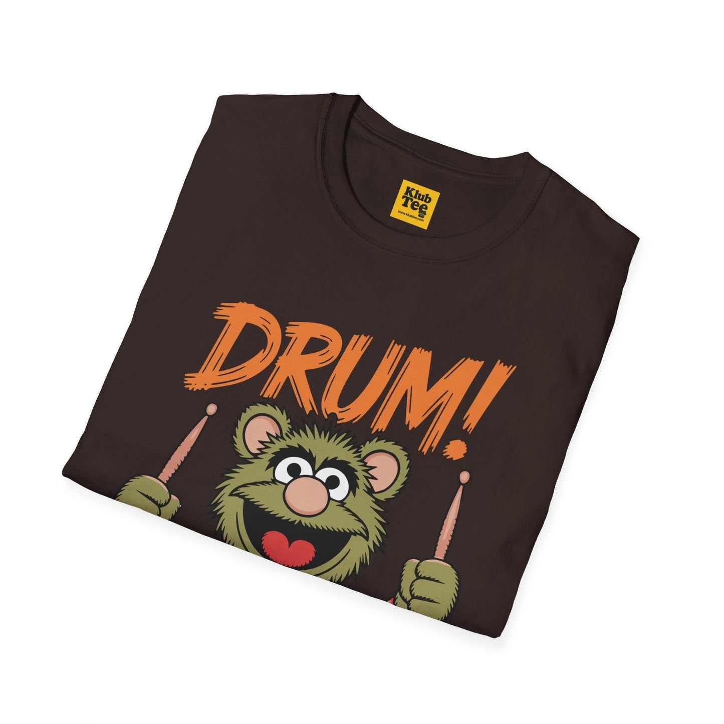 Playful Drums T-Shirt - Fun Percussion Design