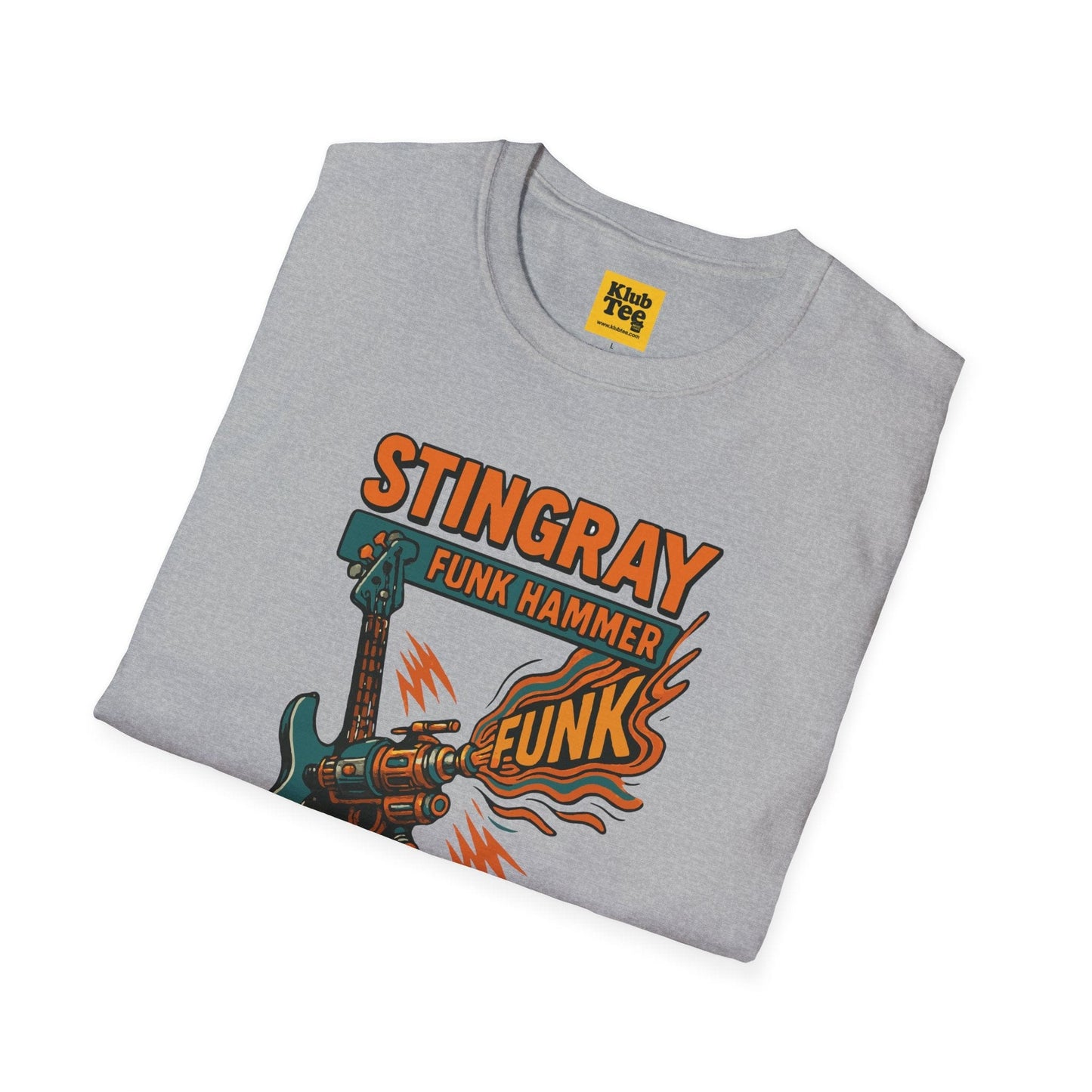 Stingray Funk Hammer T-Shirt - Bass Guitar