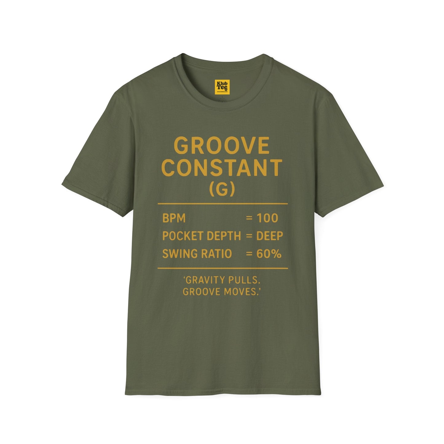 Groove Constant T-Shirt - Mathematical Music