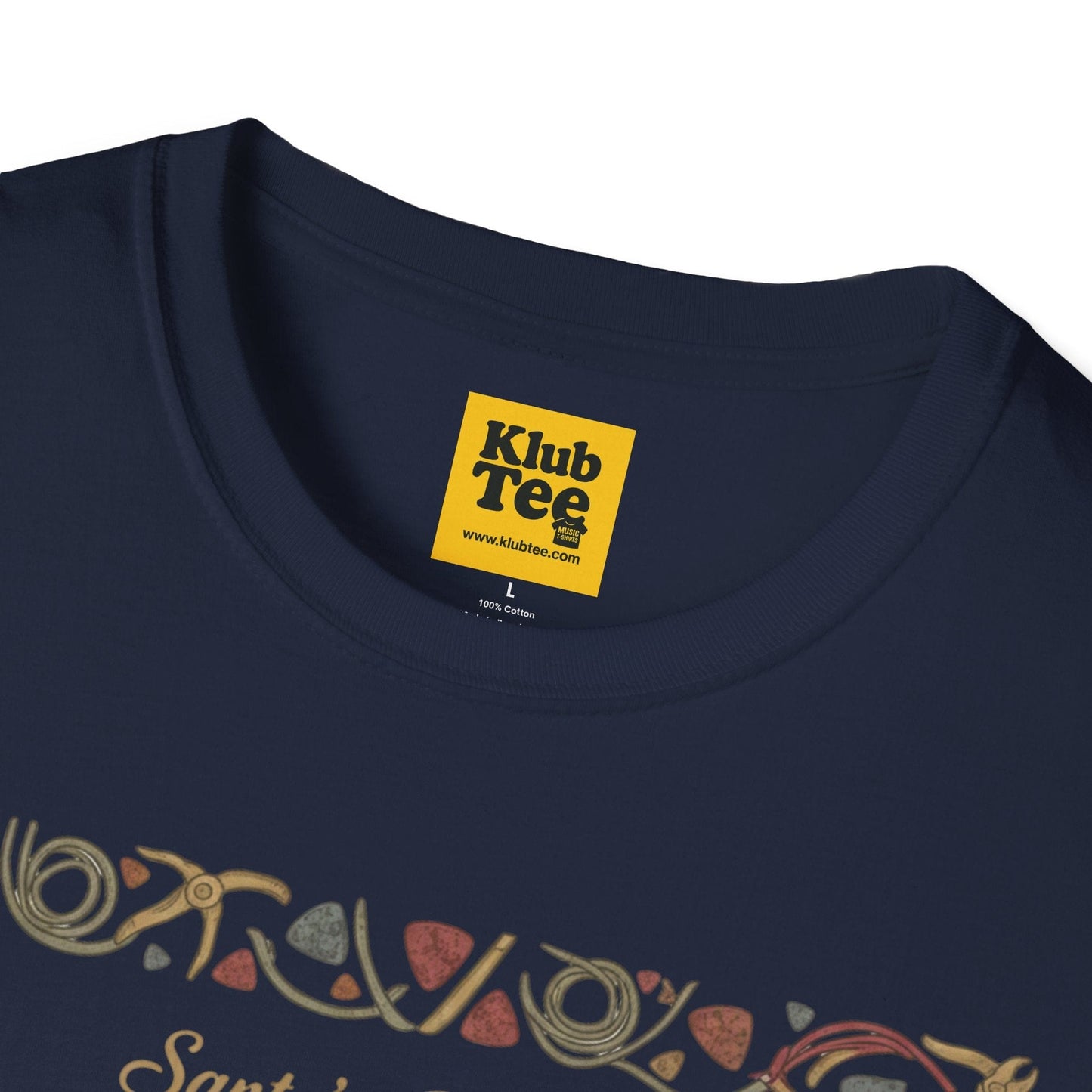 Santa's Guitar Workshop T-Shirt - Christmas Music