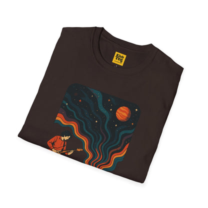 Cosmic Music Vibes T-Shirt - Space Sound