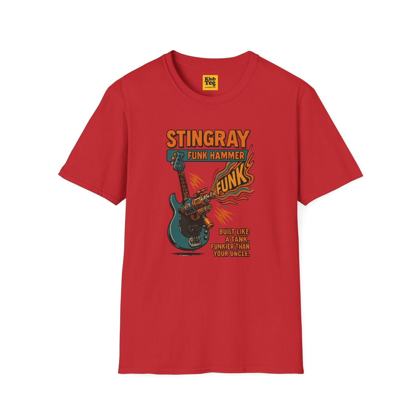 Stingray Funk Hammer T-Shirt - Bass Guitar