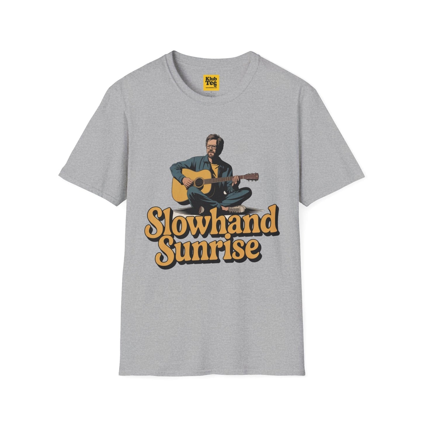 Slowhand Sunrise Guitarist T-Shirt | Vintage Clapton Tee