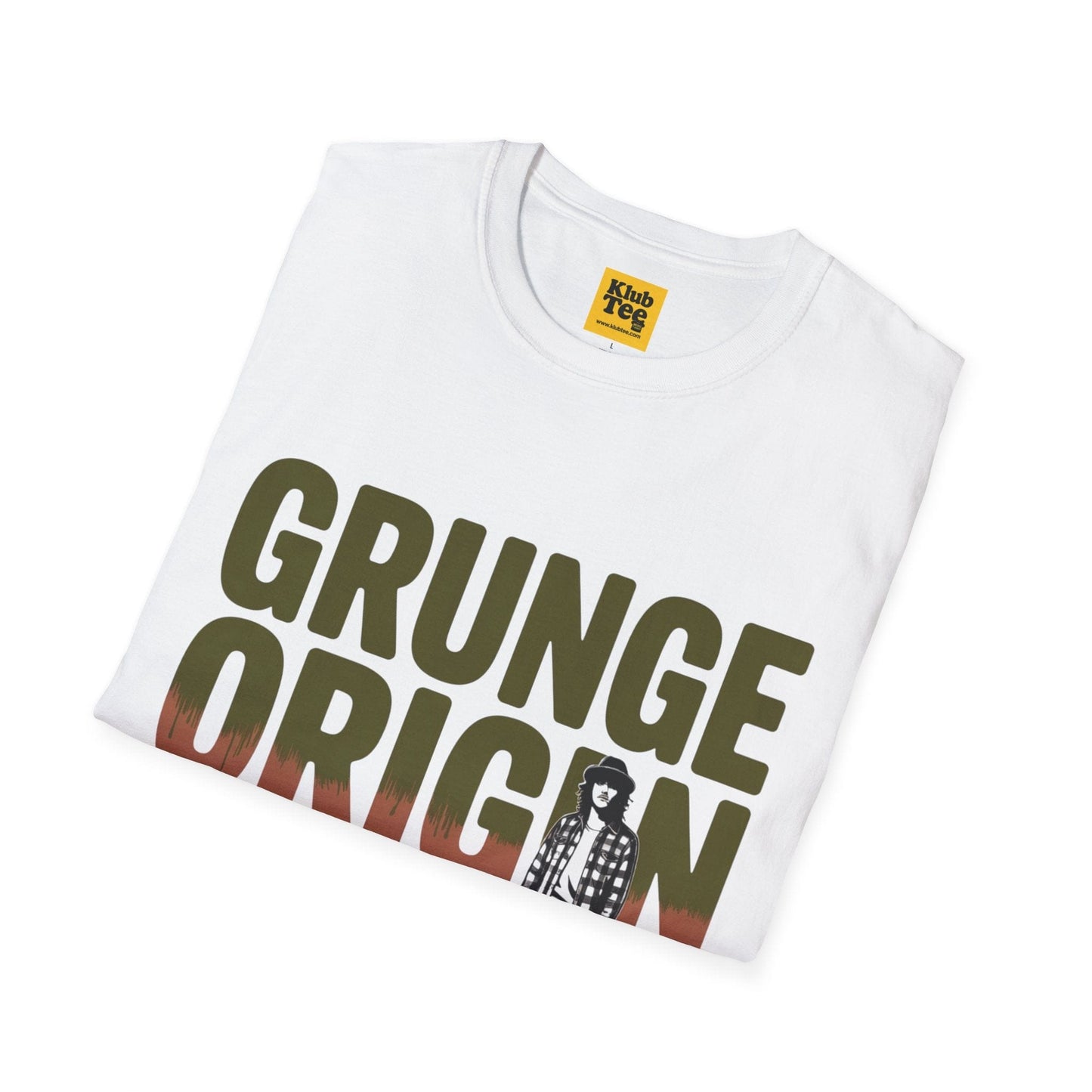Grunge Origin Band Tee | Vintage Rock Graphic
