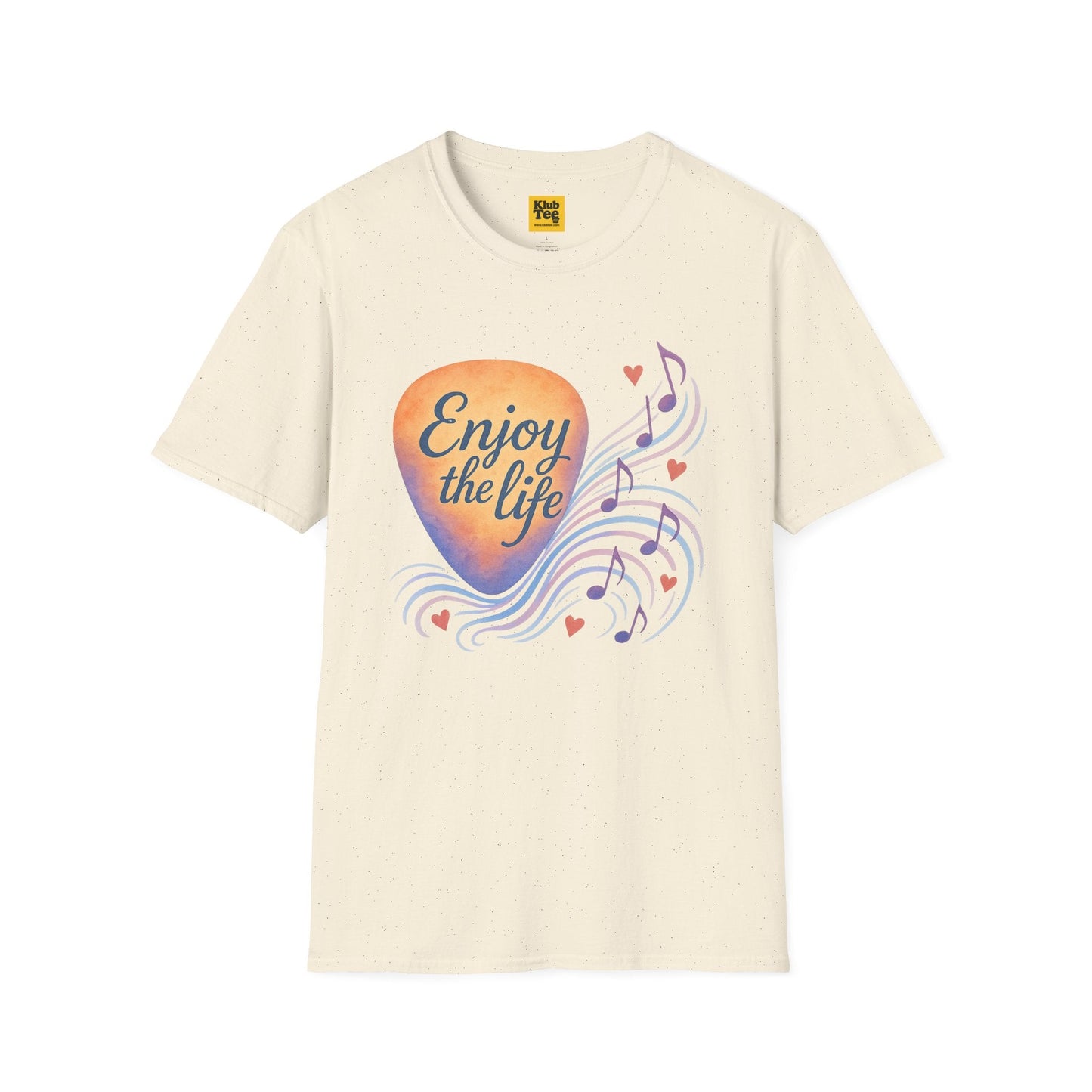 Enjoy The Life Music T-Shirt - Positive Vibes