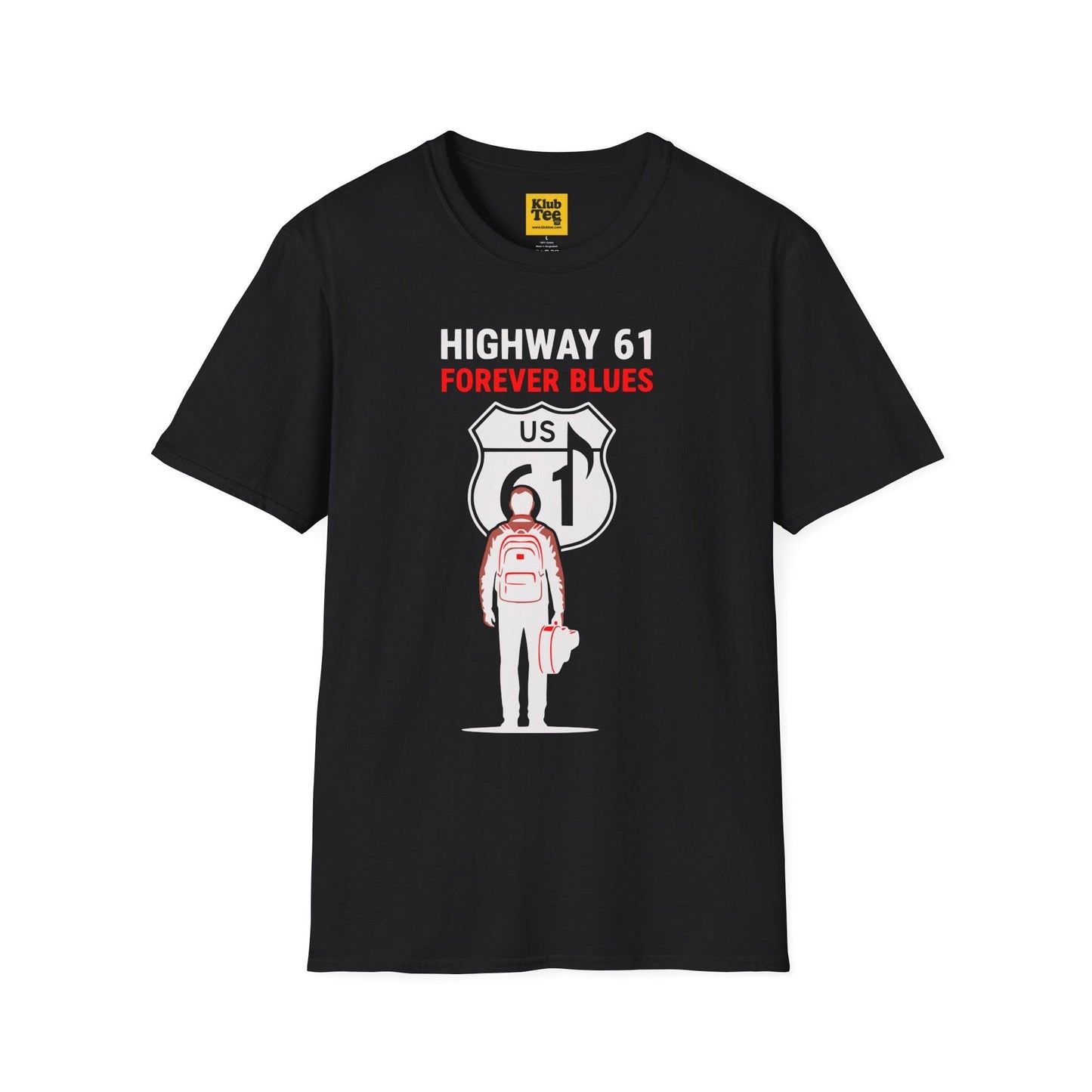Highway 61 Forever Blues Softstyle Tee - Music Gift