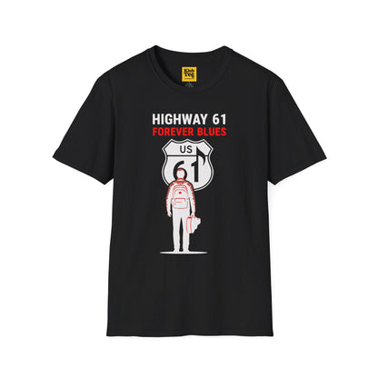 Highway 61 Forever Blues Softstyle Tee - Music Gift