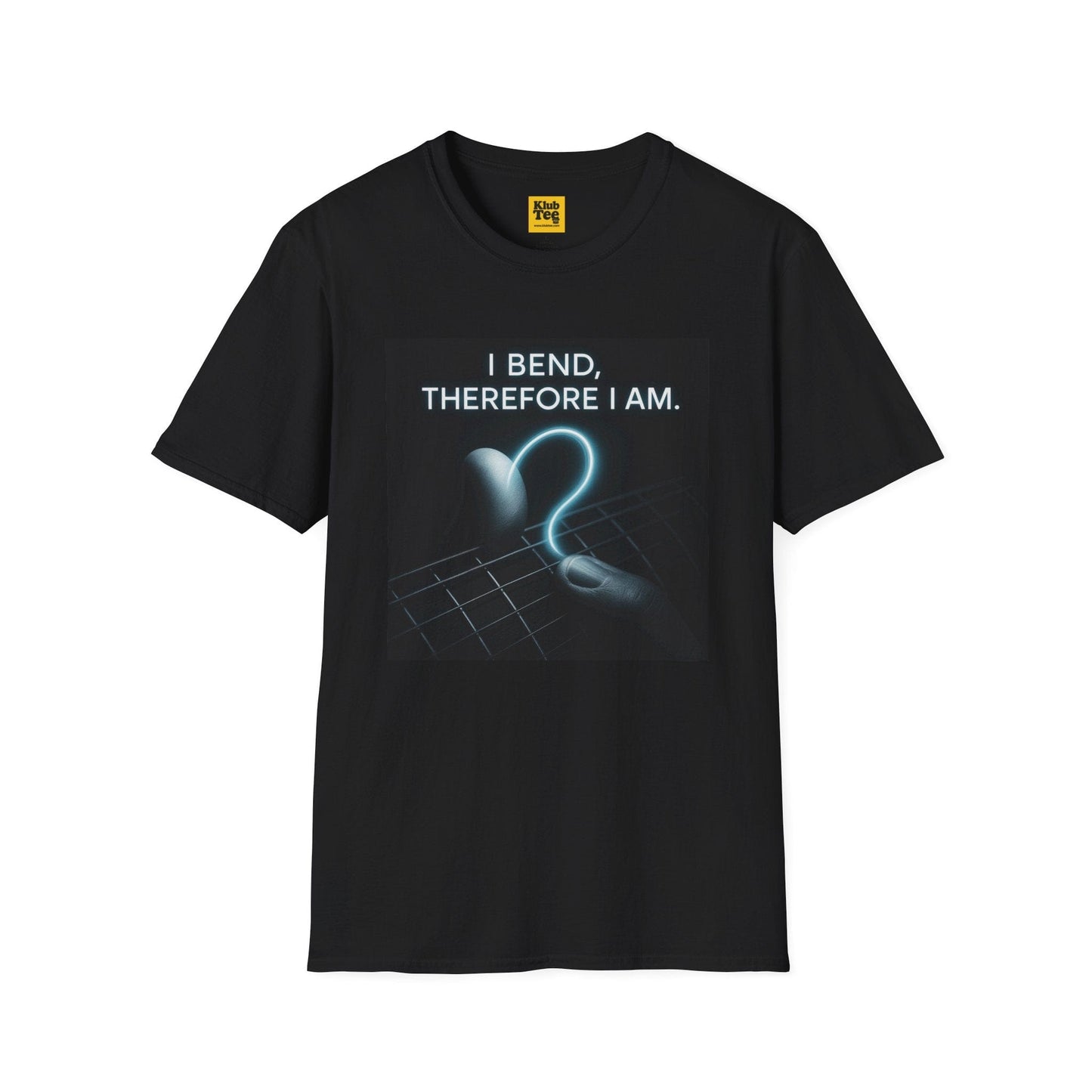 I Bend Therefore I Am T-Shirt - Guitar Philosophy