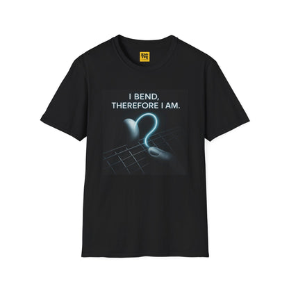I Bend Therefore I Am T-Shirt - Guitar Philosophy