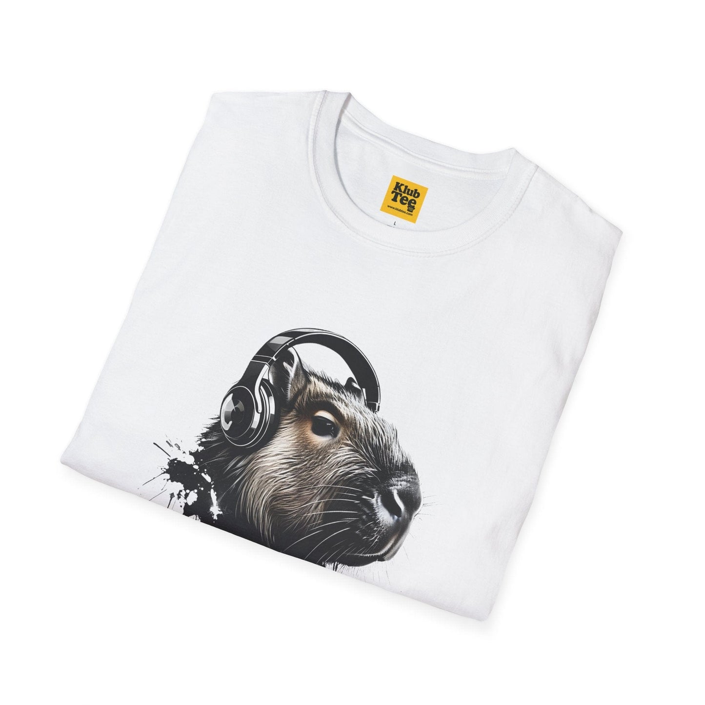 Capybara Music T-Shirt - Animal Musician