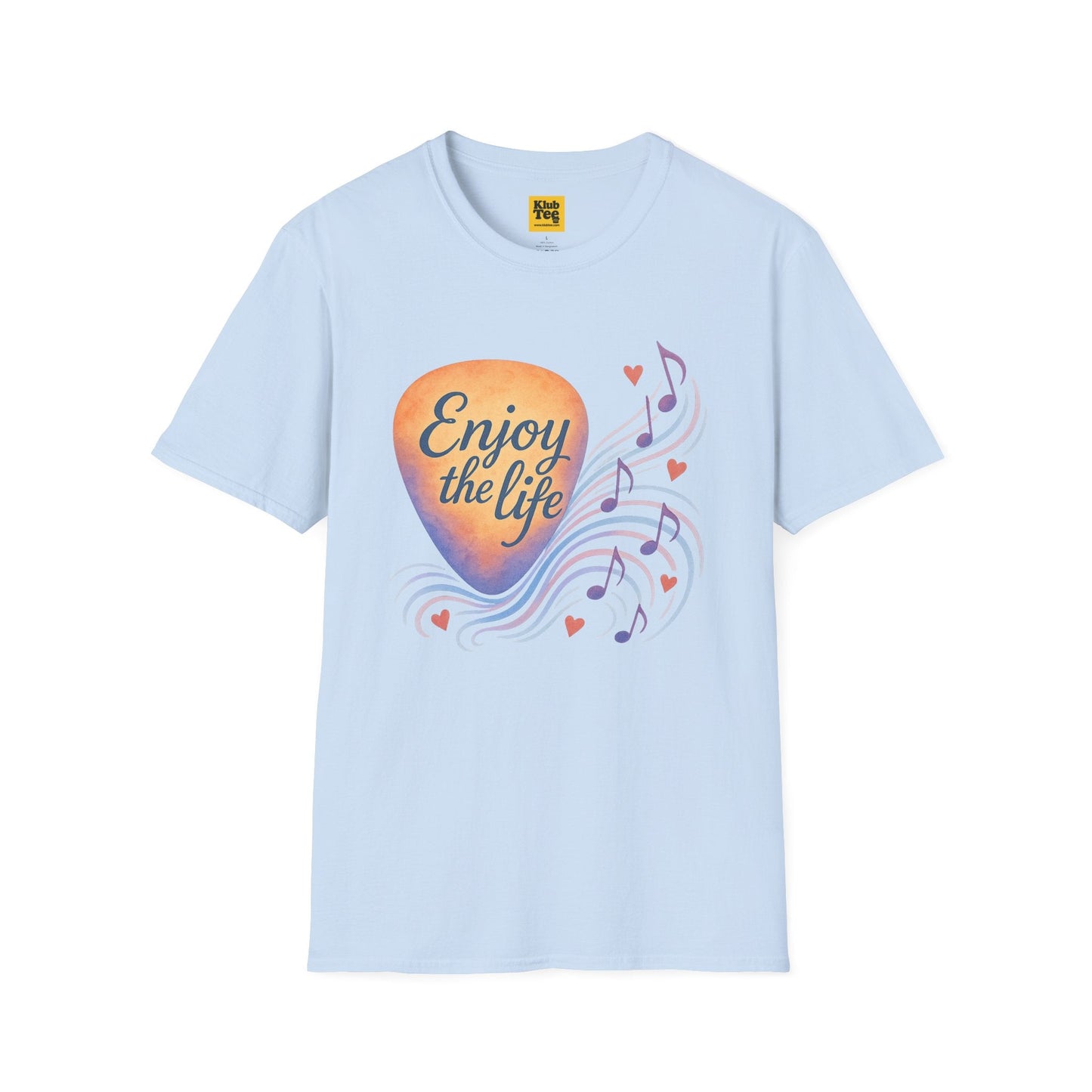 Enjoy The Life Music T-Shirt - Positive Vibes
