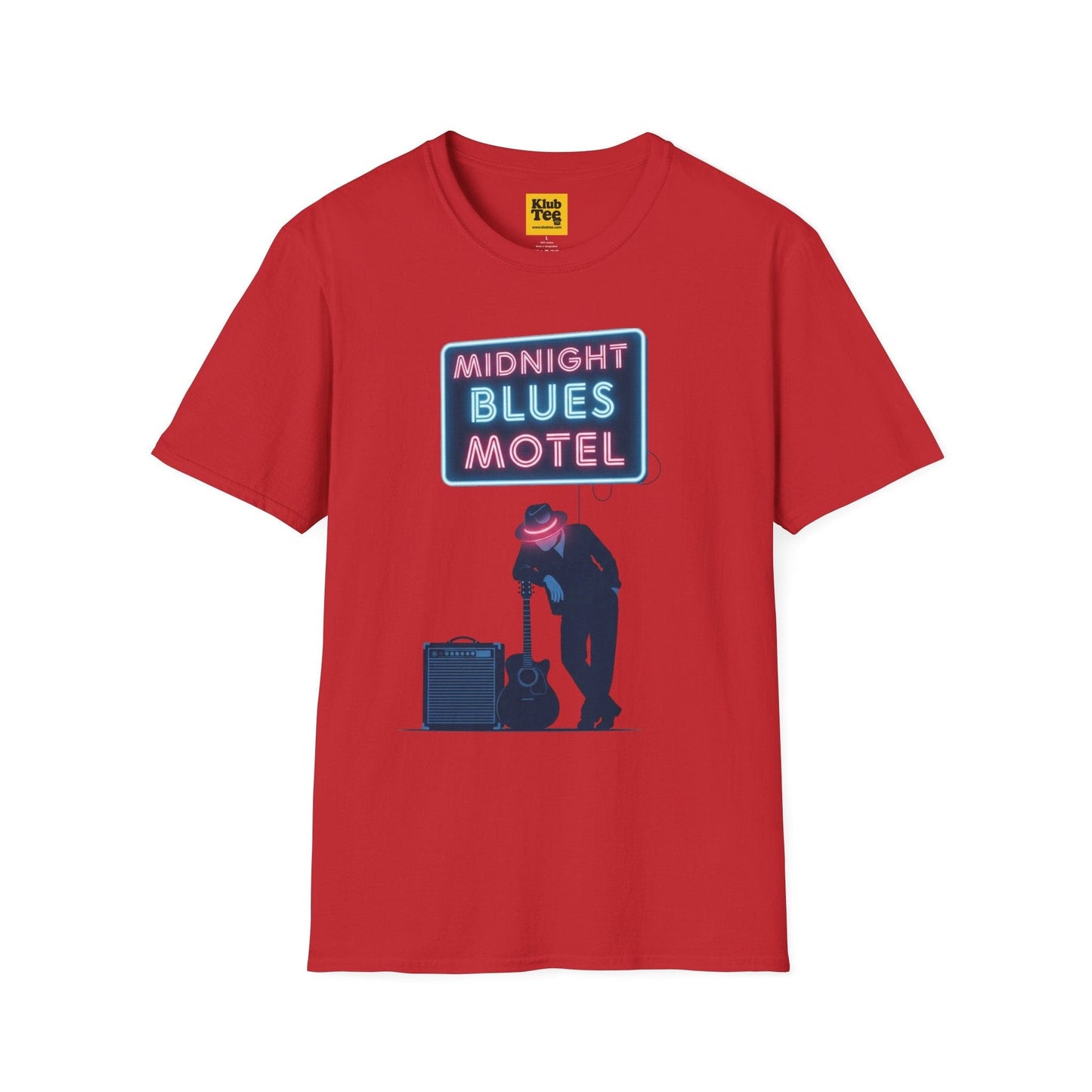 Midnight Blues Motel T-Shirt - Vintage Blues Tee