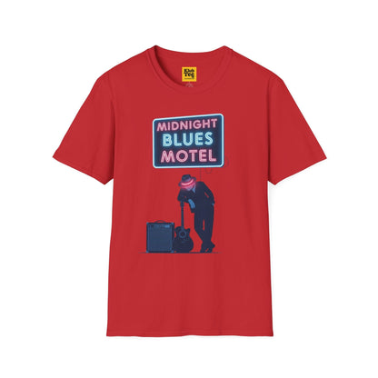 Midnight Blues Motel T-Shirt - Vintage Blues Tee