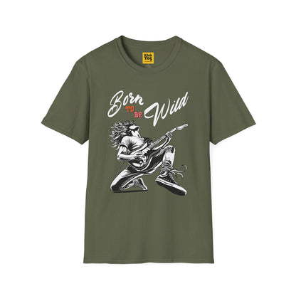 Born to Be Wild Rock T-Shirt - Music Lover Gift
