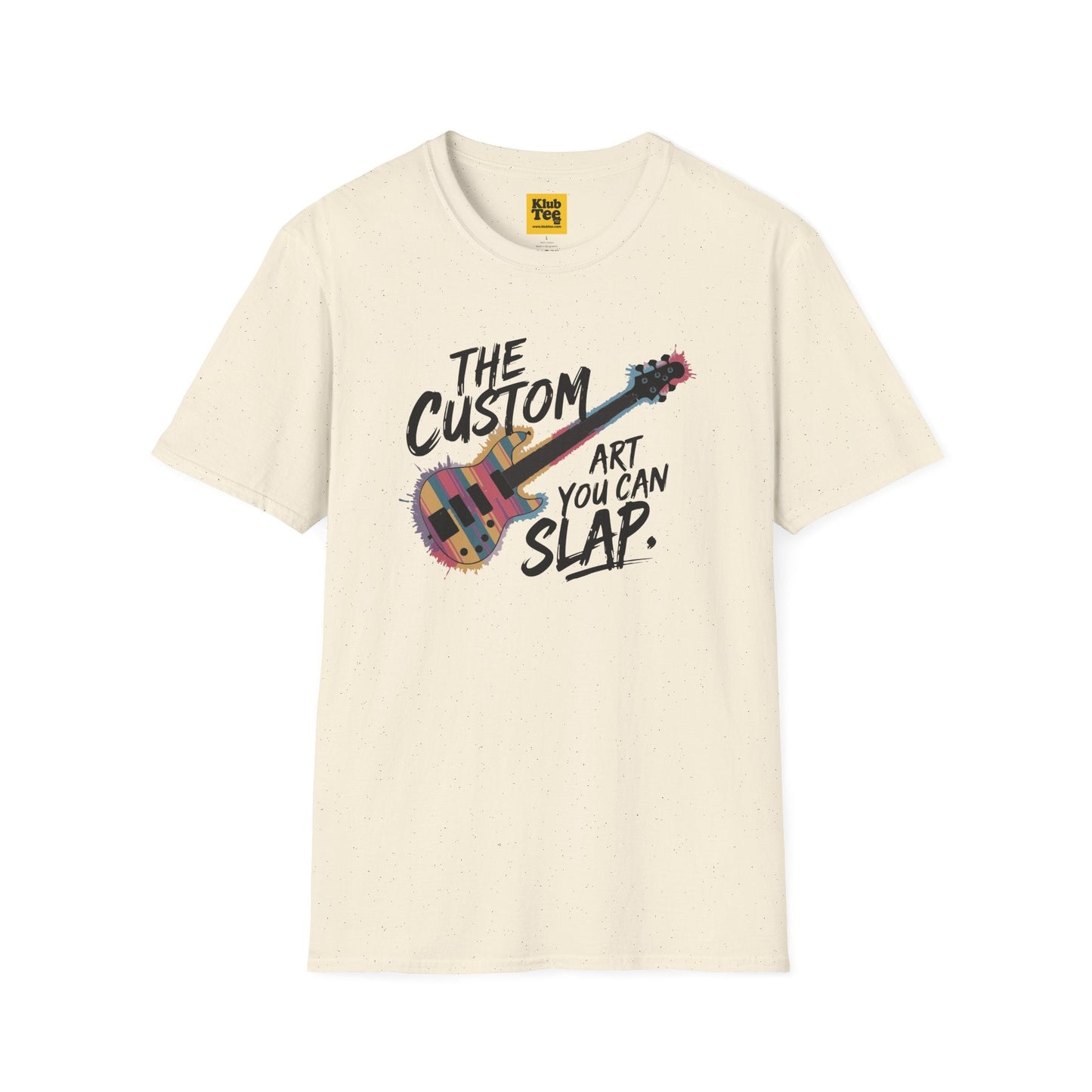 Custom Guitar Art T-Shirt - Artistic Design