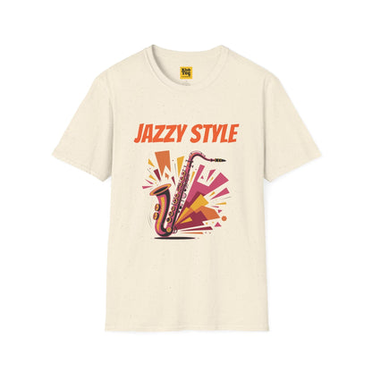 Jazzy Style T-Shirt - Cool Jazz Design