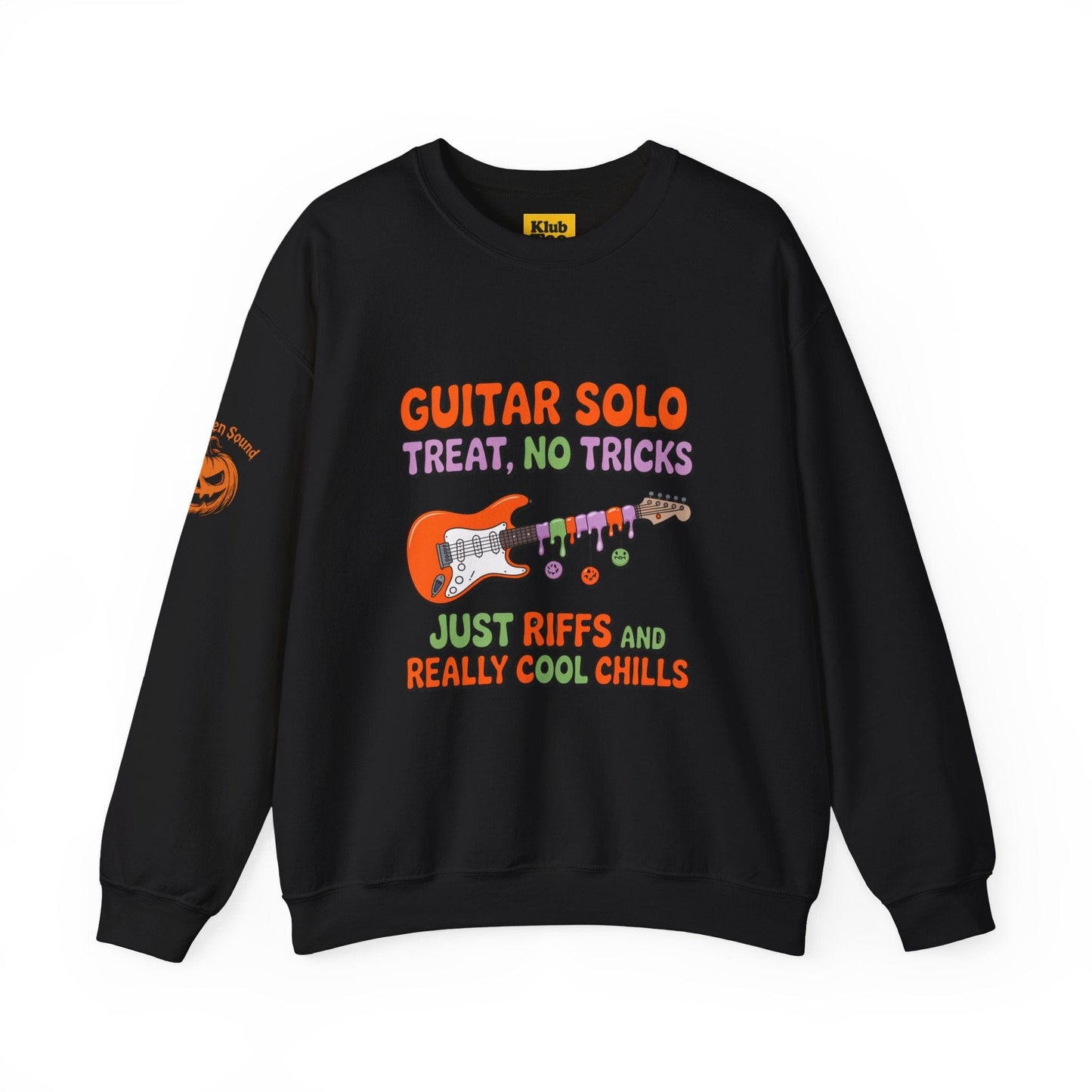 Guitar Solo Treat Halloween T-Shirt - No Tricks