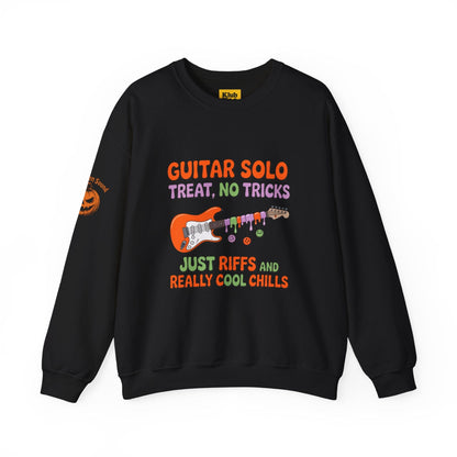 Guitar Solo Treat Halloween T-Shirt - No Tricks