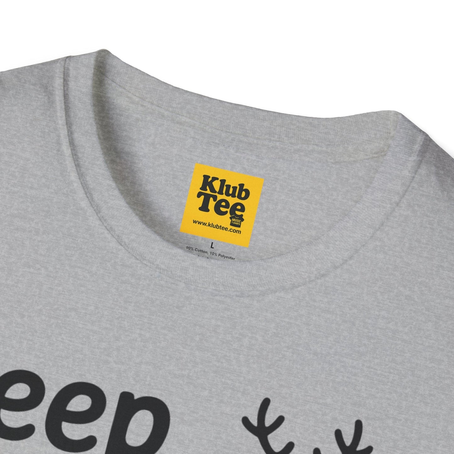 Keep Calm and Strum On Christmas T-Shirt - Reindeer