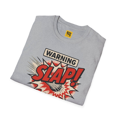 Warning SLAP Bass T-Shirt - Funny Musician Tee