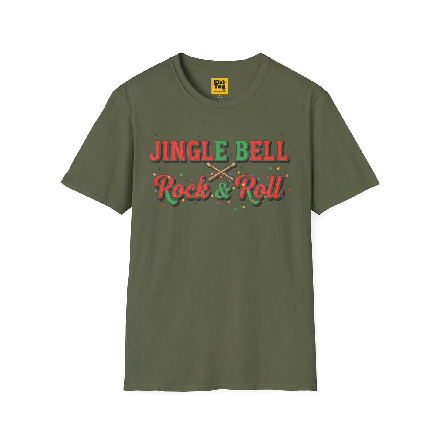 Jingle Bell Rock & Roll T-Shirt - Christmas Music