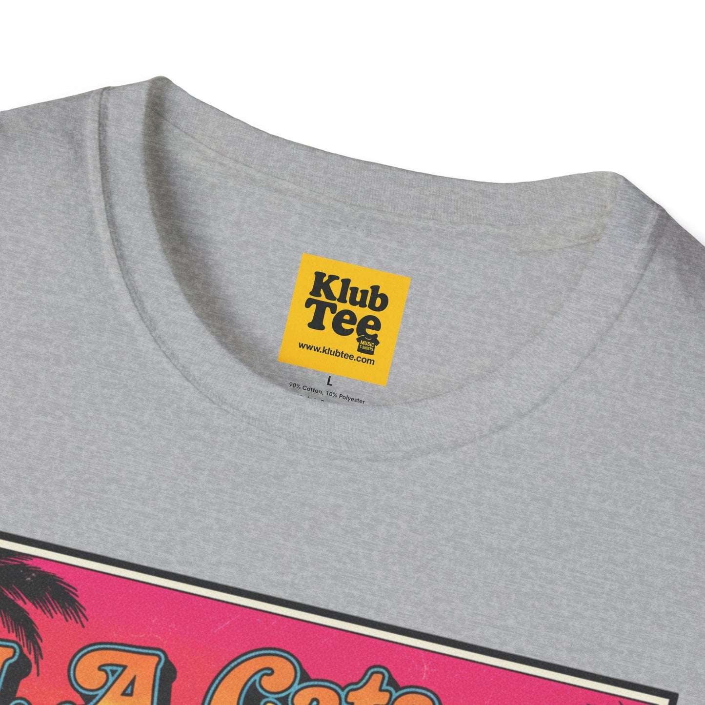 L.A. Cats Road Jam T-Shirt - Vintage Cat Lover Tee