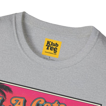 L.A. Cats Road Jam T-Shirt - Vintage Cat Lover Tee